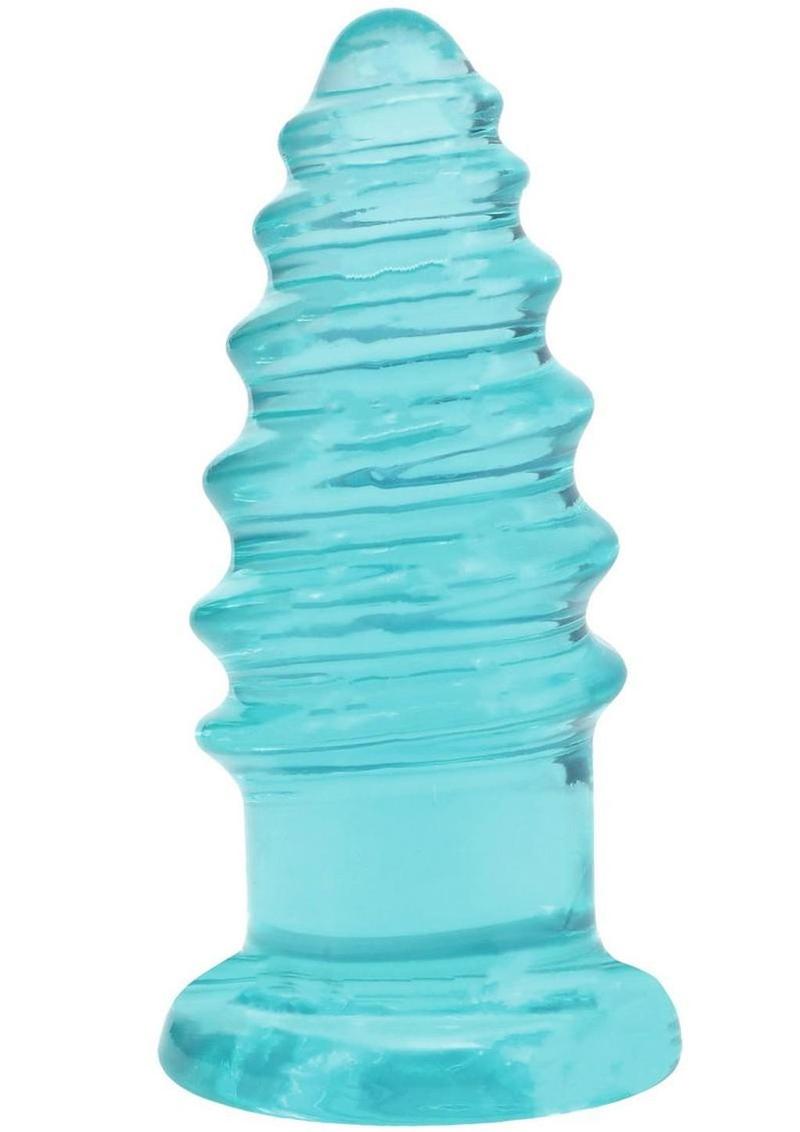 Crystal Jellies Anal Twist 7in - Teal