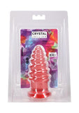 Crystal Jellies Anal Twist 5in - Pink