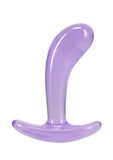 Crystal Jellies Curved Anal Trainer Set - Purple