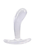 Crystal Jellies Curved Anal Trainer Set - Clear