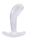Crystal Jellies Curved Anal Trainer Set - Clear