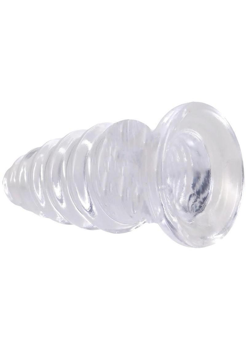 Crystal Jellies Anal Twist 6in - Clear