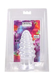 Crystal Jellies Anal Twist 6in - Clear