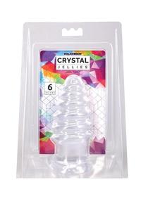 Crystal Jellies Anal Twist 6in - Clear