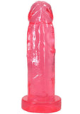 Crystal Jellies Realistic Cock 7in - Pink
