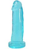 Crystal Jellies Realistic Cock 7in - Teal