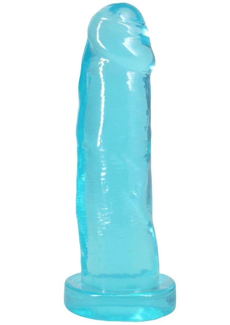 Crystal Jellies Realistic Cock 7in - Teal
