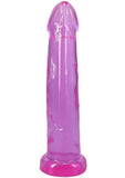 Crystal Jellies Realistic Cock 9in - Purple