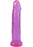 Crystal Jellies Realistic Cock 9in - Purple