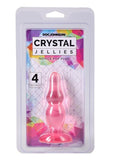 Crystal Jellies Novice Pop Plug 4in - Pink