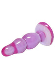 Crystal Jellies Novice Pop Plug 4in - Purple