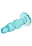 Crystal Jellies Novice Pop Plug 4in - Teal