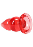 Crystal Jellies Double Pop Plug 6in - Pink