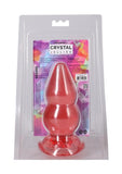 Crystal Jellies Double Pop Plug 6in - Pink