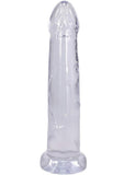 Crystal Jellies Realistic Cock 9in - Clear
