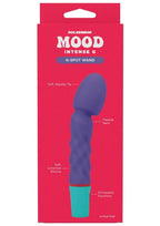 Mood Intense G Rechargeable Silicone G-Spot Wand - Purple/Teal
