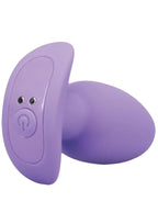Mood Teaser Vibrating Rechargeable Silicone Micro Plug - Lavender