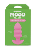 Mood Teaser Vibrating Rechargeable Silicone Micro Plug - Pink