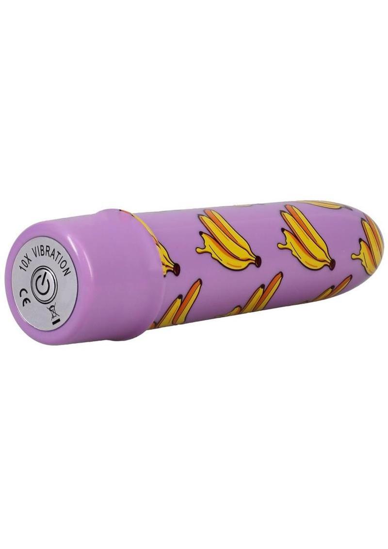 GoodHead Buzz Buddies Banana 5in Vibe - Purple/Yellow