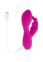 Selopa Luna Bunny Rechargeable Silicone Rabbit Vibrator - Pink