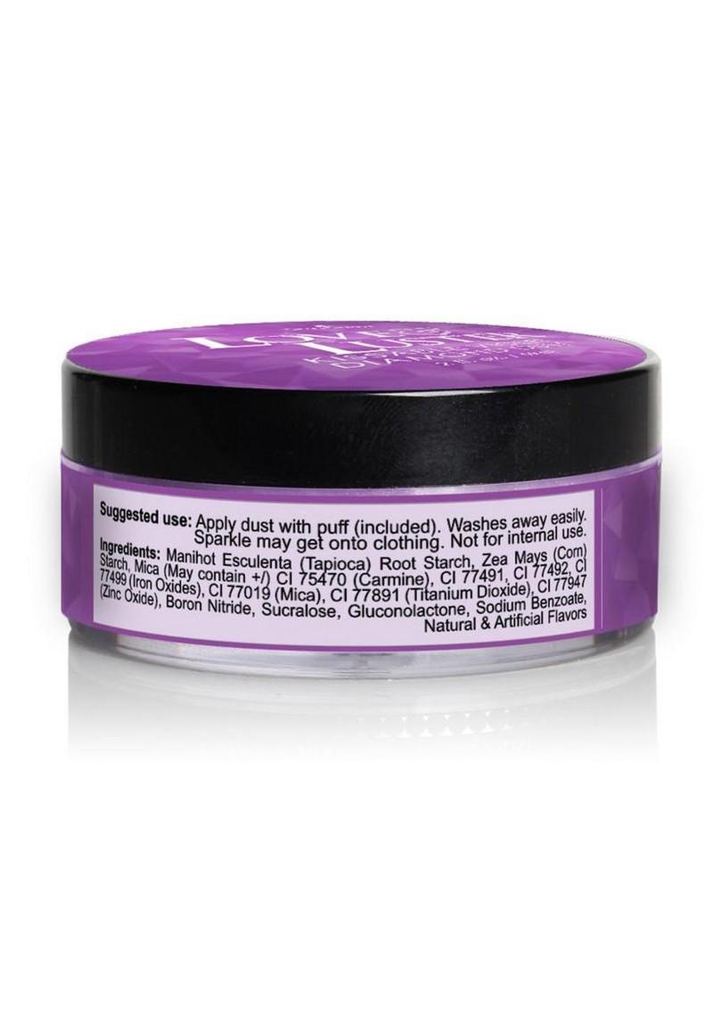 Love & Luster Kissable Violet Diamond Dust 2oz.