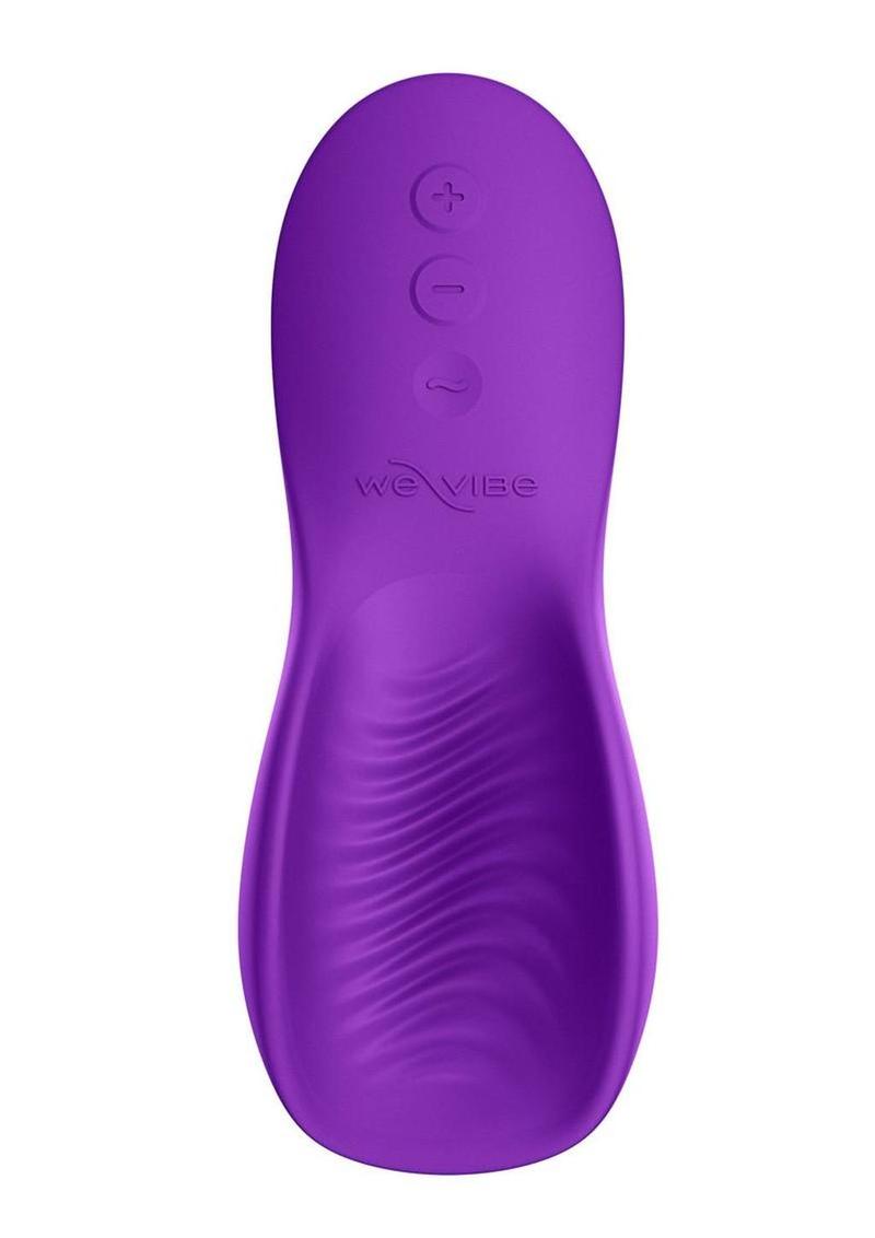 We-Vibe Shared Touch App Compatible Rechargeable Silicone Couple's Grinding Vibrator - Purple