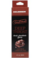 GoodHead Deep Throat Oral Anesthetic Spray Double Chocolate 2oz
