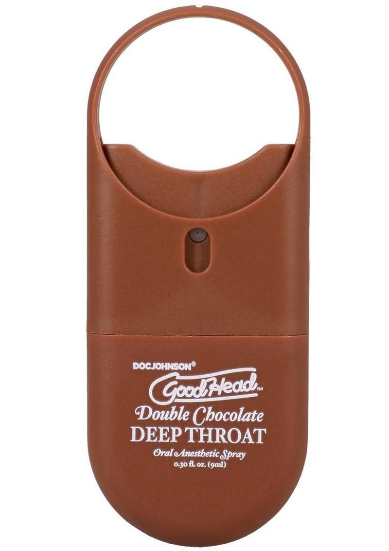GoodHead Deep Throat To-Go Oral Anesthetic Spray .30oz - Double Chocolate