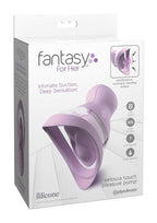 Fantasy For Her Veloura Touch Rechargeable Pleasure Pump - Lavender