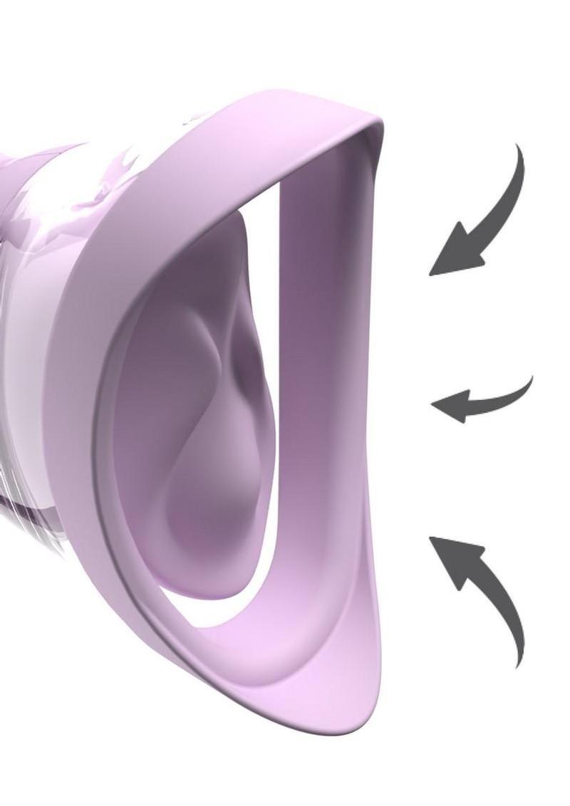 Fantasy For Her Veloura Touch Rechargeable Pleasure Pump - Lavender