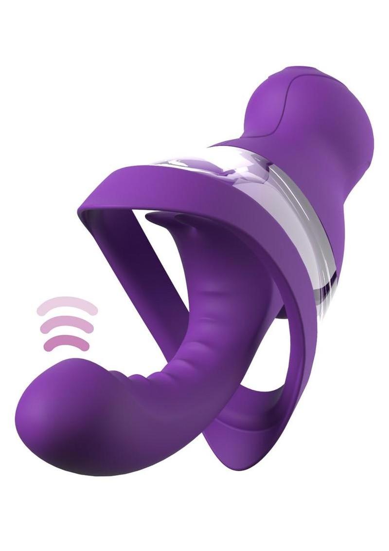 Fantasy For Her Veloura Touch Rechargeable G-Spot Pleasure Pump - Purple