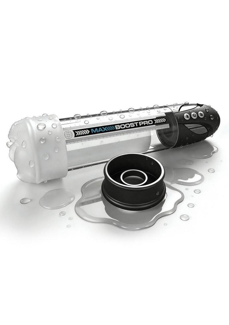 Pump Worx Max Boost Pro Flow Rechargeable Power Pump Deluxe Kit - Frost/Clear