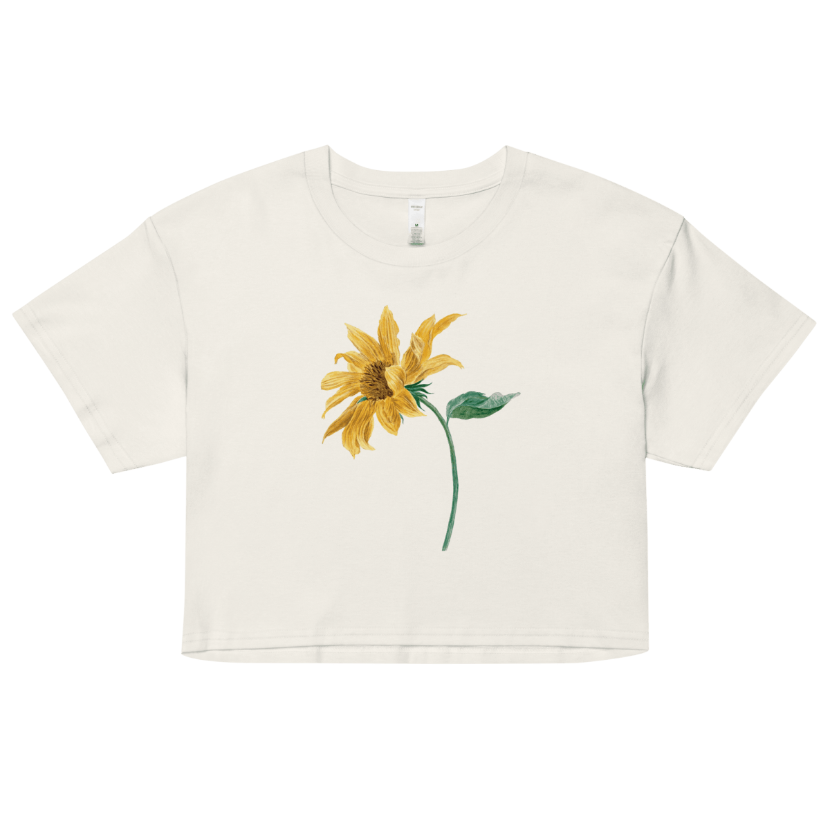 Sunny Sunflower Crop Top
