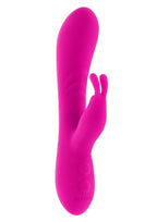 Selopa Robust Rabbit Rechargeable Silicone Dual Vibrator - Pink