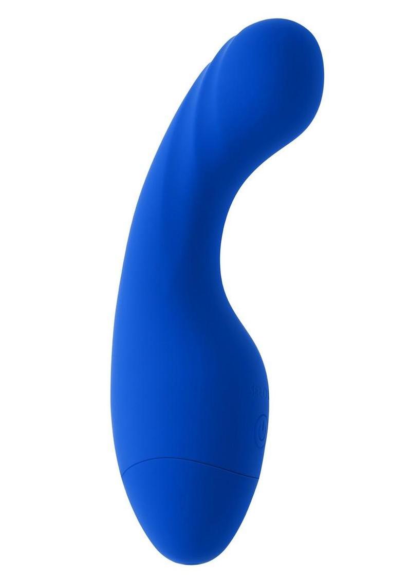 Selopa Siren G Rechargeable Silicone Vibrator - Blue