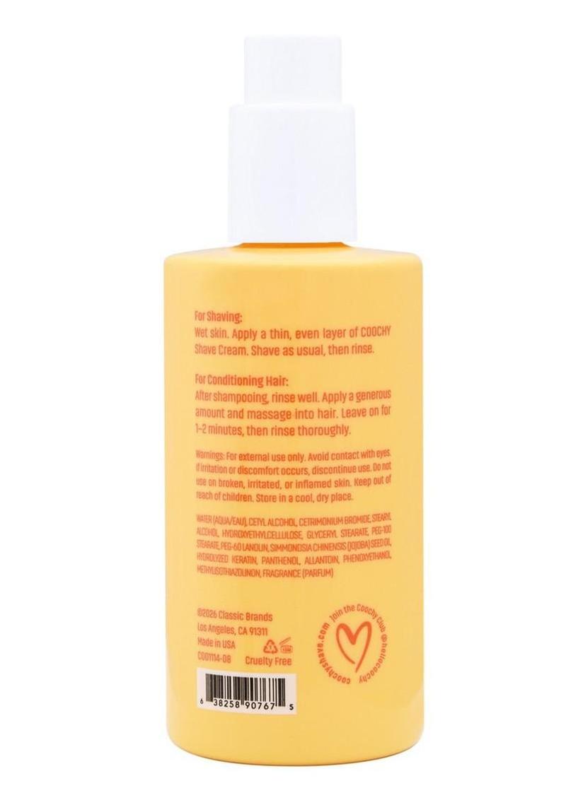 Coochy Shave Cream Peachy Keen 8oz