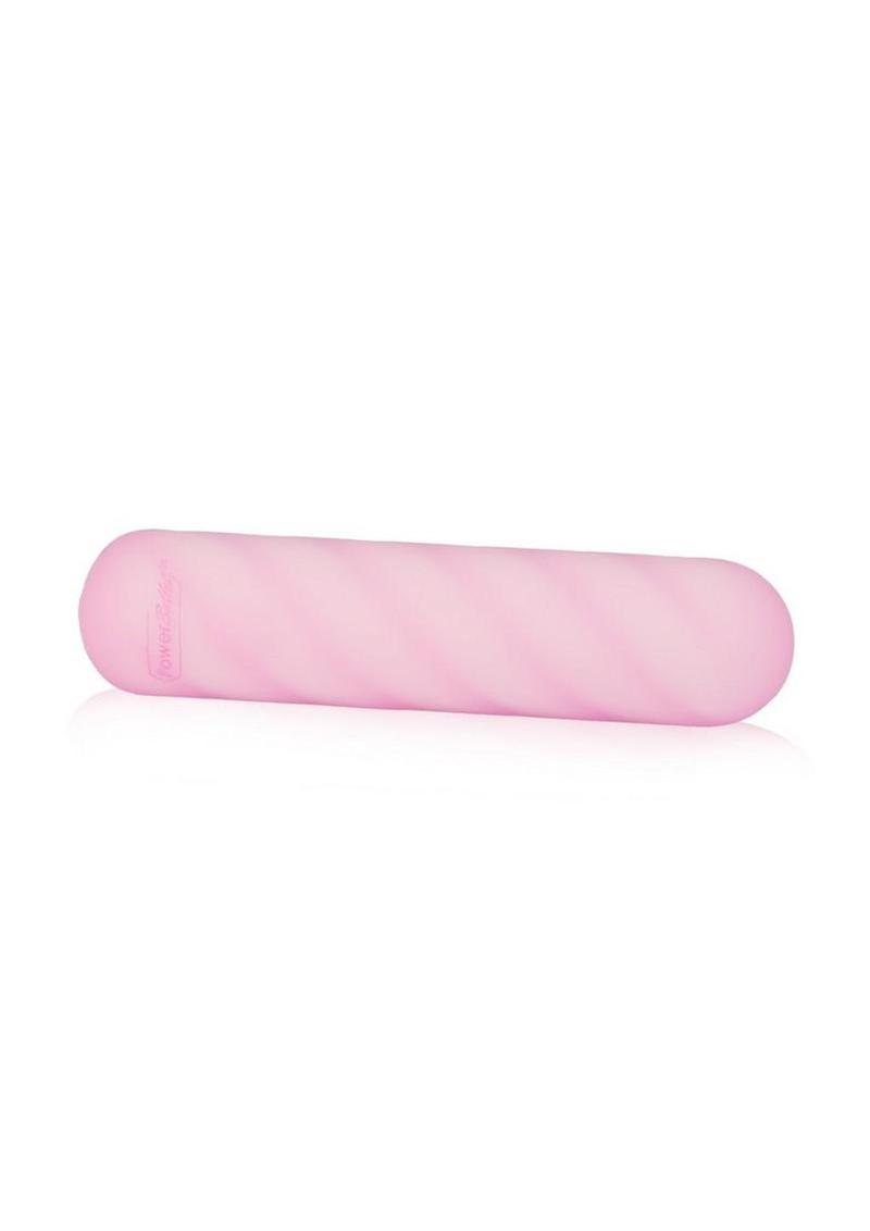 Softies Dual Rechargeable Silicone Body Bullet Vibrator 4in - Pink