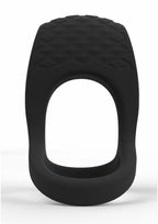 Screaming O Big O Pro Strapped Vibrating Rechargeable Silicone Cock Ring - Black