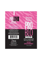 ProBlo Wild Oral Pleasure Salivating Gel 1.5oz - Sour Strawberry