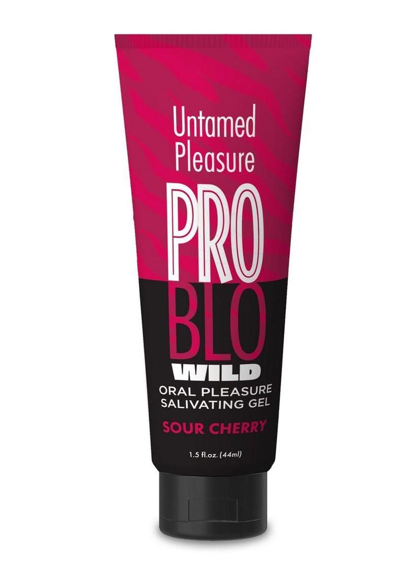 ProBlo Wild Oral Pleasure Salivating Gel 1.5oz - Sour Cherry