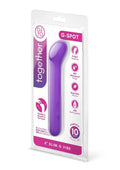 Together G-Spot Slim G-Vibe Silicone Rechargeable Vibrator 6in - Purple