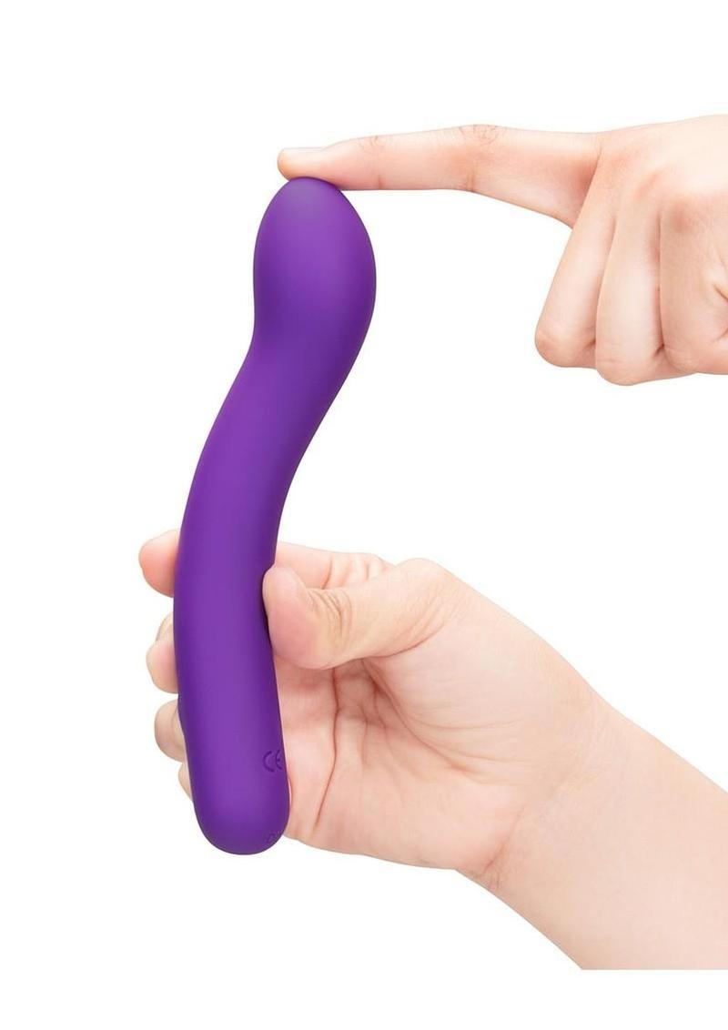 Together G-Spot Slim G-Vibe Silicone Rechargeable Vibrator 6in - Purple