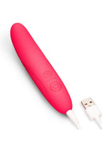 Together Silhouette Silicone Rechargeable G-Spot Vibrator 5in - Pink