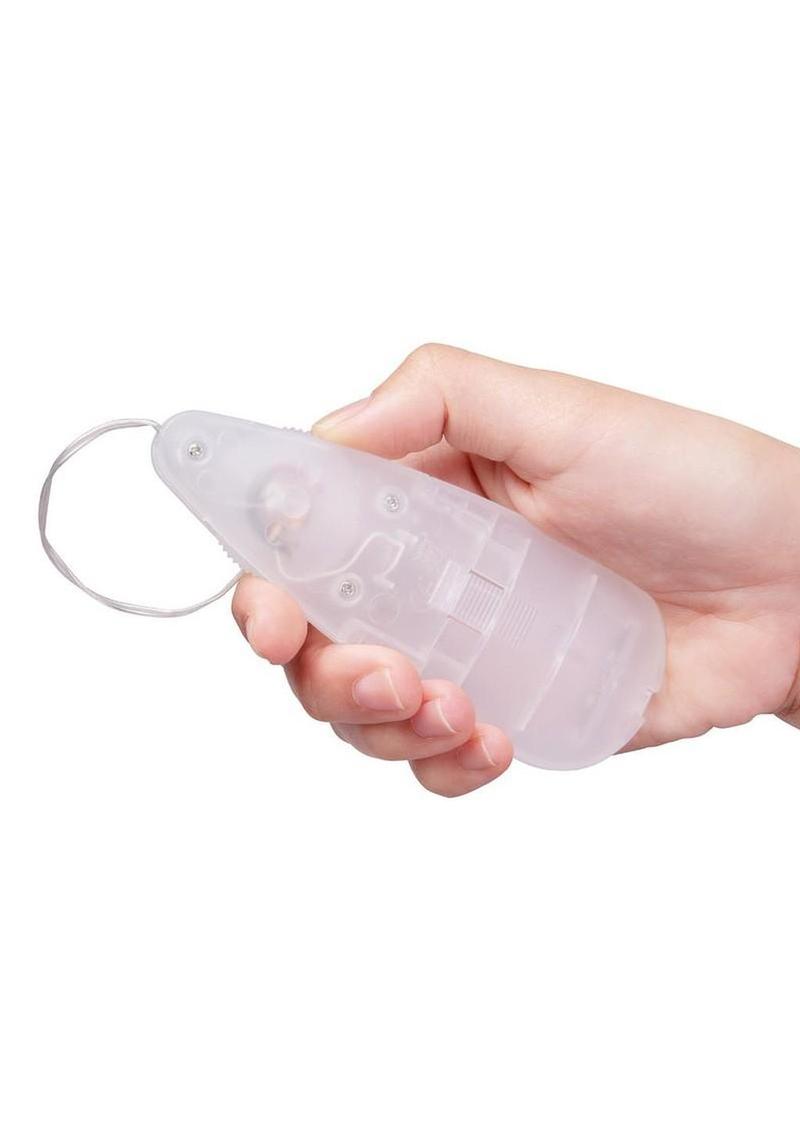 VibeFantasy Double Silver Bullet with Remote Control - Silver/Frost