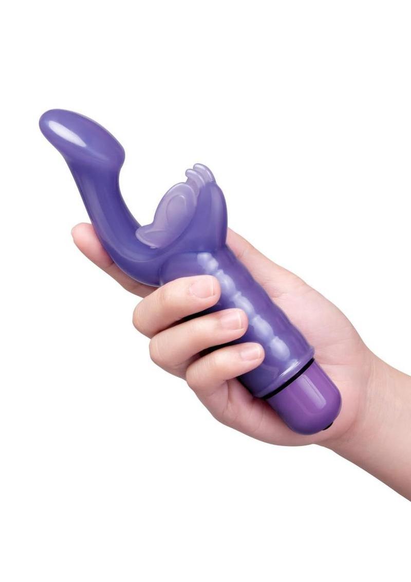 VibeFantasy Butterfly G-Spot Kisser Stimulator - Purple