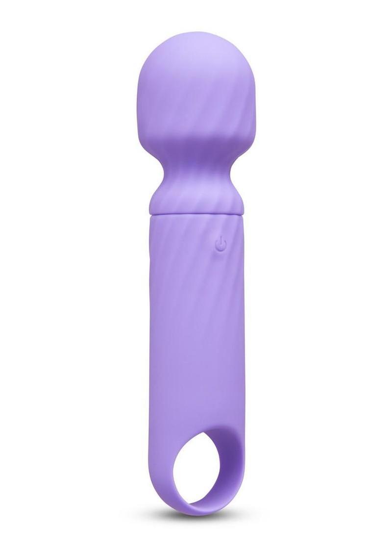 VibeFantasy Lolly Wand Rechargeable Mini Wand 5In - Purple