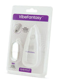 VibeFantasy Silver Bullet with Remote Control - Silver/Frost