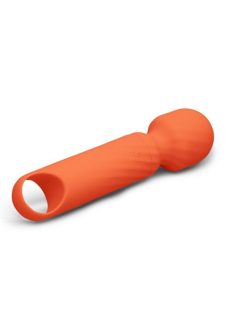 VibeFantasy Lolly Wand Rechargeable Mini Wand 5In - Orange
