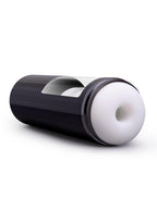 He-Vibe Thrust & Bust Rechargeable Oral Masturbator - Black/Frost