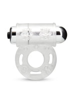 Performance C-Vibes Multi-Speed Vibrating Cock Ring - Clear/Silver